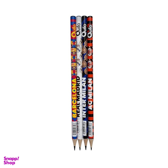 مداد کوییلو مدل فوتبالی کد 4 بسته 4 عددی