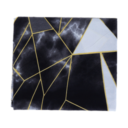 ملحفه ناتوسا مدل کشدار هندسی یک نفره سایز 120×200 سانتی متر