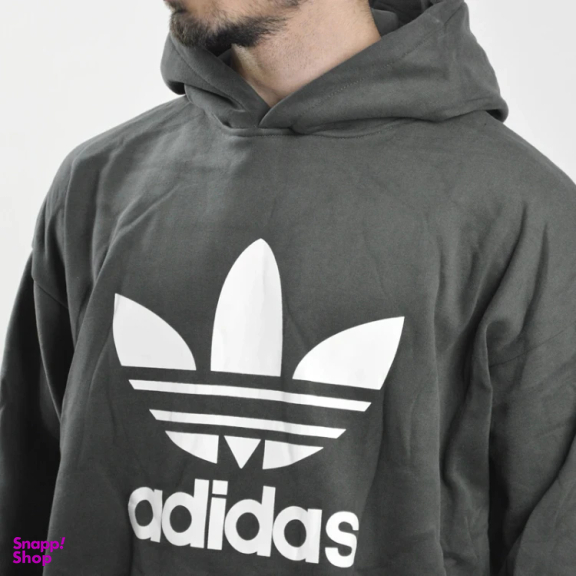 هودی ورزشی مردانه مدل GS-m-M-263506 رنگ خاکستری