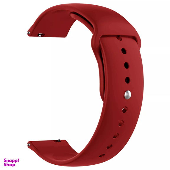 بند ساعت هوشمند 22mm سیلیکونی مناسب برای Watch 46/Gear S3/Gear 2/Gear Live/Fenix 6/Solar Tactical/Gtr 2/2e/Pace/Stratos/Gt 46mm/ls05/kw66/ks3/w02/ks/ks pro/pop 3R-3S/kR2/GS1 PRO/Watch 3 45mm