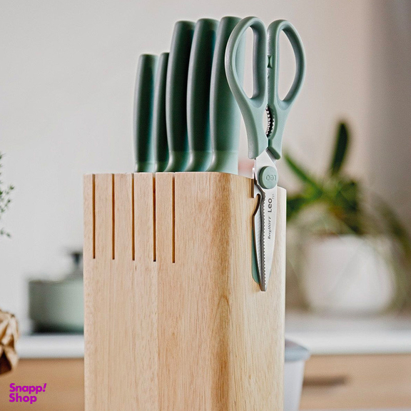 ست چاقوی آشپزخانه 6 پارچه برگهف مدل LEO FOREST