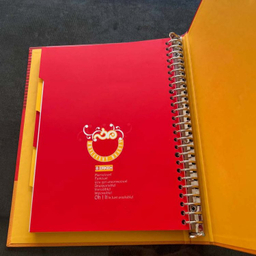 دفتر کلاسور 100 برگ برکه کد 6110