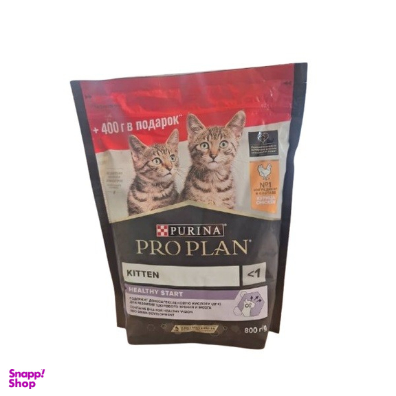 غذای خشک بچه گربه پروپلن طعم مرغ کد 21303 وزن 800 گرم