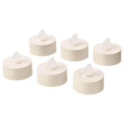 شمع وارمر LED ایکیا مدل GODAFTON بسته 6 عددی