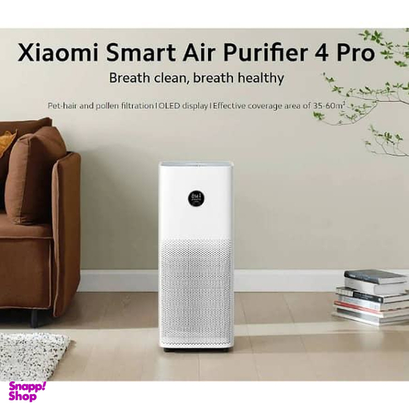 دستگاه تصفیه هوای هوشمند شیائومی نسخه گلوبال مدل Mi Air Purifier 4 Pro