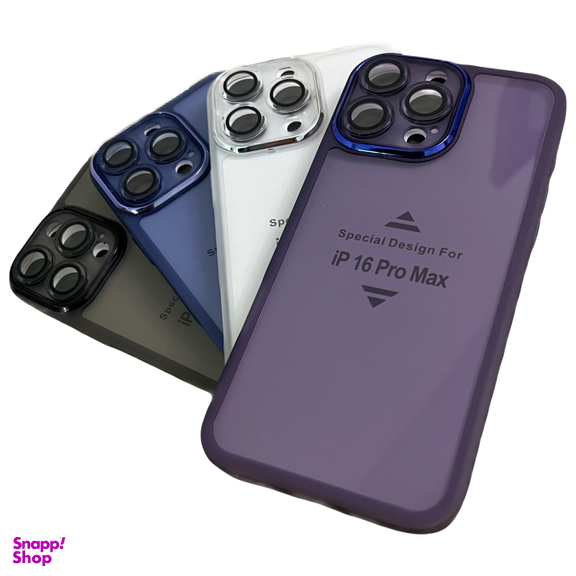 قاب موبایل مدل محافظ لنز دار مناسب اپل iPhone 16 Pro Max