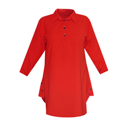 تونیک زنانه کد T-RED رنگ قرمز