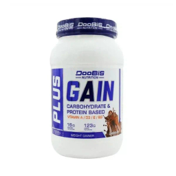 پودر مکمل گین پلاس شکلاتی دوبیس وزن 1000 گرم