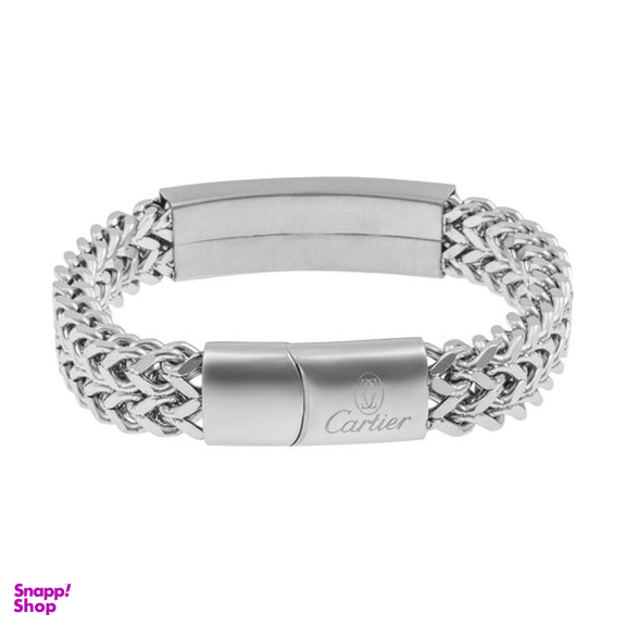 دستبند مردانه کارتیه مدل پهن کد 69734
