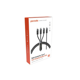 کابل تبدیل یک به سه پرودو کد PD-3N1C2CLM طول 1.2 متر