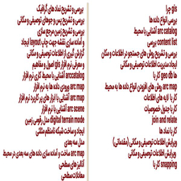 نرم افزار آموزش آرک جی آی اس و آرک مپ Arcgis ، Arcmap نشر یونیک