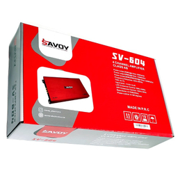 آمپلی فایر خودرو 60×4 ساووی مدل SV-604