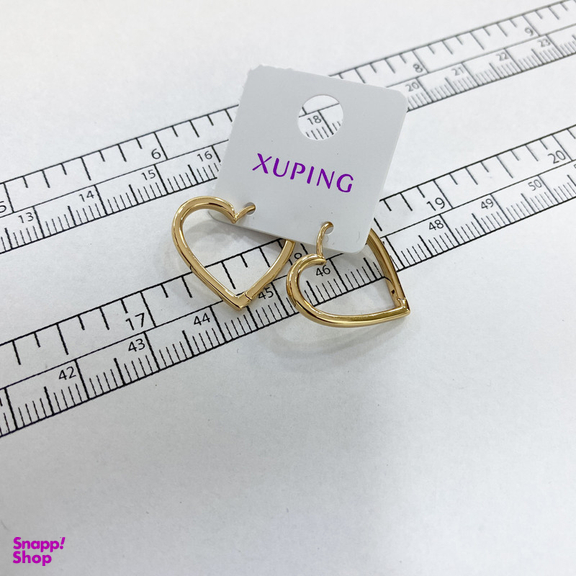 گوشواره زنانه ژوپینگ مدل قلبی کد E3607