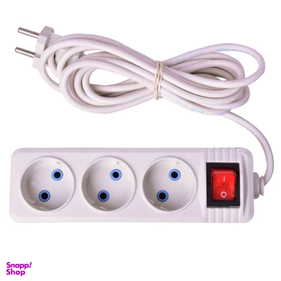 چند راهی برق پیکو الکتریک مدل سه خانه کد M3/1.5