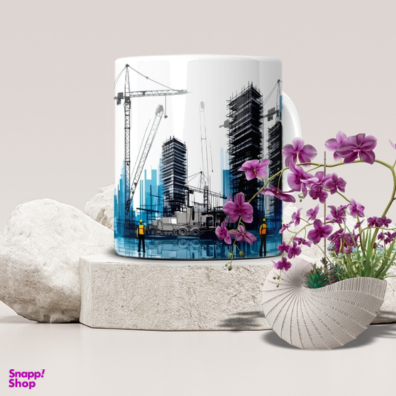 ماگ لاژید مدل مشاغل طرح مهندس عمران و معماری کد J001