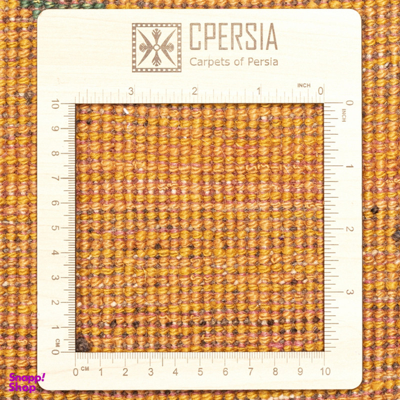 گبه دستباف کناره سی پرشیا کد 129255 سایز 199x90 سانتی متر