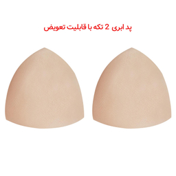 ست نیم تنه و شلوارک ورزشی زنانه ماییلدا مدل سیملس پشت چین دار پددار کد 5172 رنگ سبزآبی
