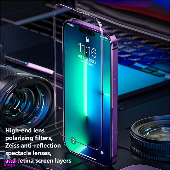 محافظ صفحه نمایش گوشی موبایل ویکام مدل KINGKONG 9D Tempered Glass مناسب اپل iPhone 15 / 16