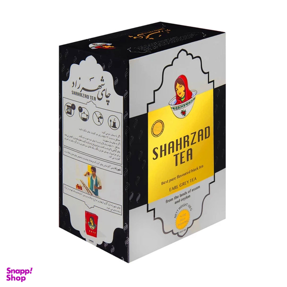 چای سیاه ارل گری شهرزاد وزن 100 گرم