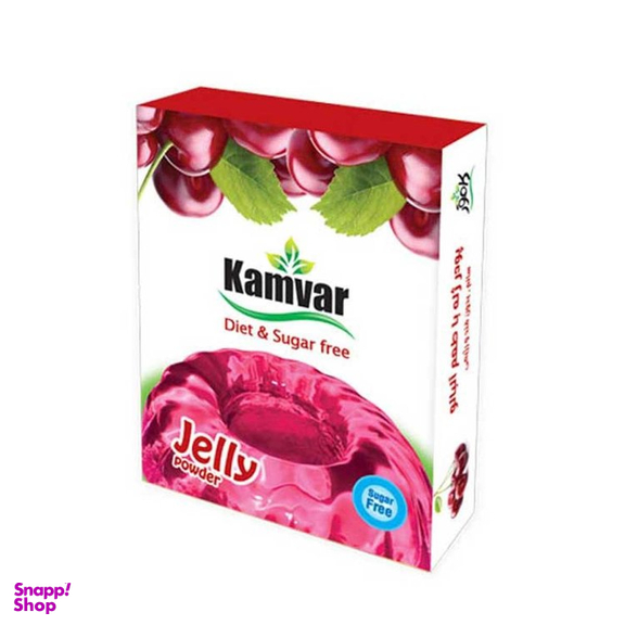 پودر ژله رژیمی آلبالو کامور وزن 36 گرم