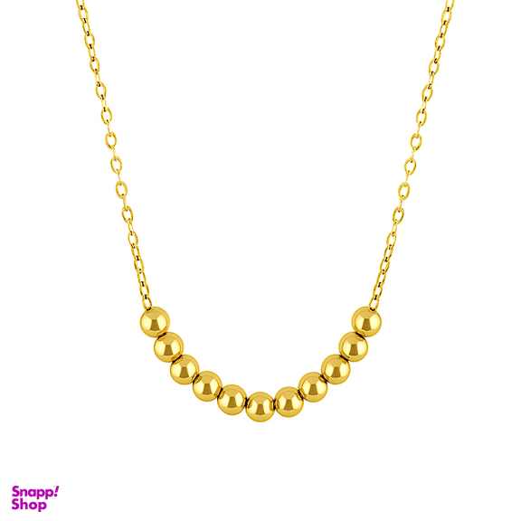 گردنبند طلا 18 عیار زنانه مدل توپی کد 00271