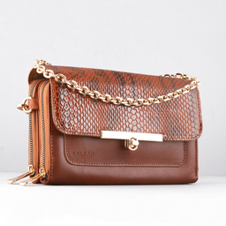 ست کیف و کفش زنانه چرم یلسان مدل لیندا کد TARA-MRV-912-ASL