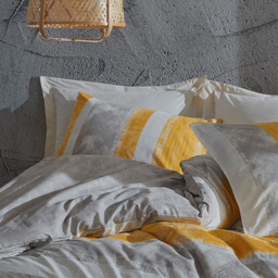 سرویس کاور لحاف یکنفره 3 تکه کاتن باکس مدل Liny