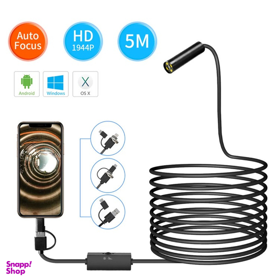 دوربین شلنگی مدل اتوفوکوس کد 10Meters 5MP FULL HD