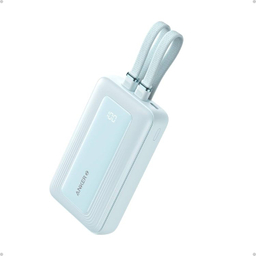 پاوربانک انکر مدل A1681 ظرفیت 20000 میلی آمپر ساعت به همراه کابل لایتنیگ و USB Type-C