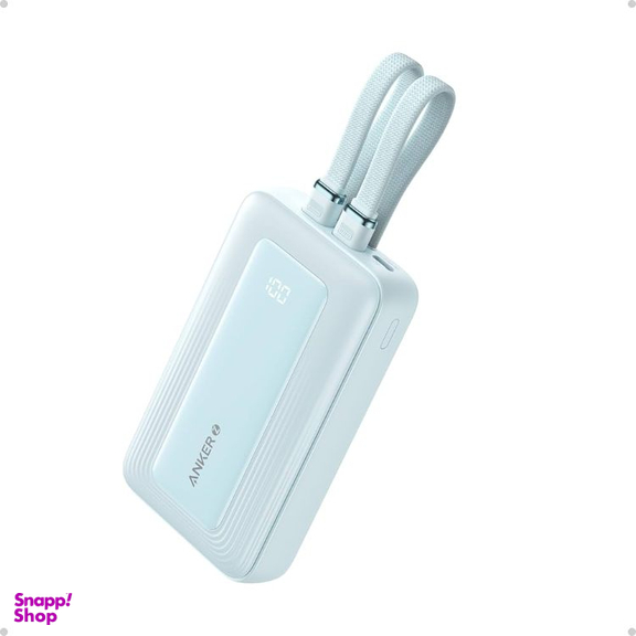 پاوربانک انکر مدل A1681 ظرفیت 20000 میلی آمپر ساعت به همراه کابل لایتنیگ و USB Type-C