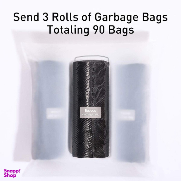 سطل زباله چرمی تاشونده خودرو باسئوس مدل CRLJD-A01