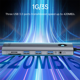 هاب 10 پورت Type-C اوریکو مدل PW11-10P