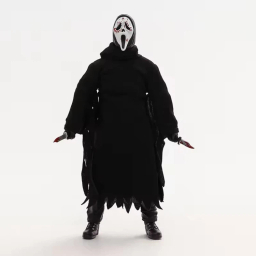 اکشن فیگور نکا مدل ghostface رنگ مشکی