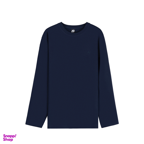 بلوز آستین بلند مدل Basic رنگ سرمه ای