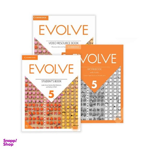 کتاب Evolve 5 اثر جمعی از نویسندگان انتشارات الوند پویان به همراه سی دی