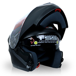 کلاه کاسکت فک متحرک ردلاین مدل 935 رنگ مشکی مات به همراه کاور