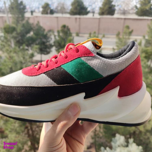 کتانی راحتی زنانه مدل شارک کد 011