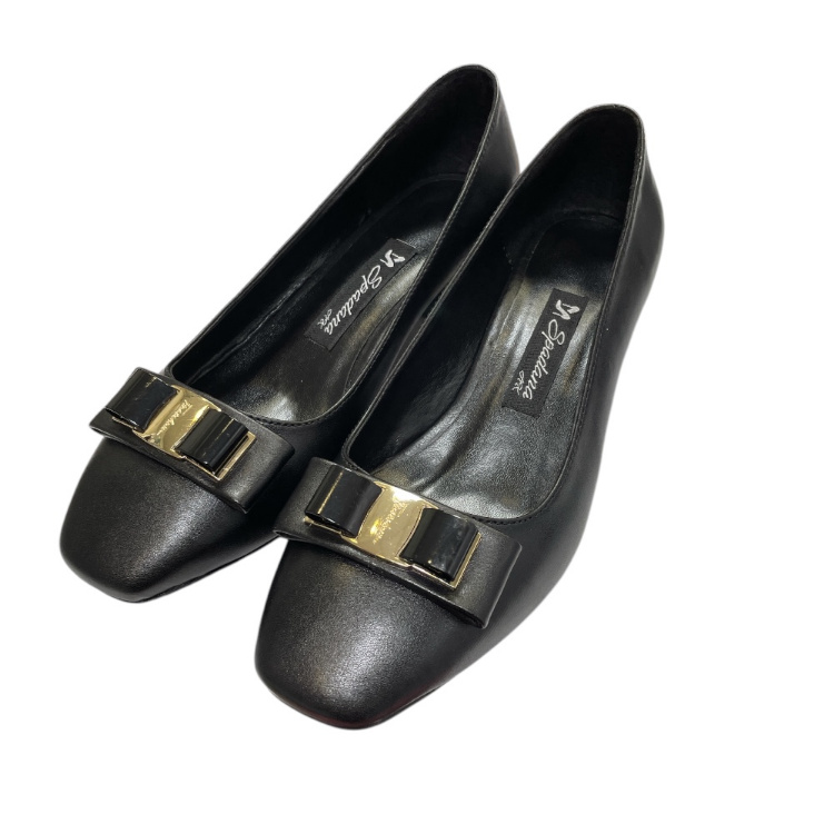 کفش رسمی زنانه مدل فراگامو کد 1017 رنگ مشکی