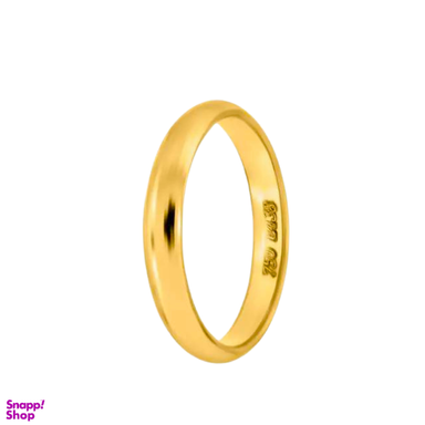 انگشتر طلا 18 عیار حلقه ای نوا گلد کد 27427