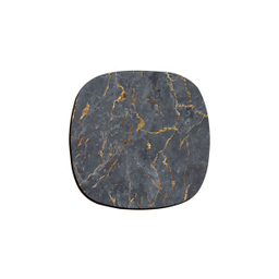 زیر لیوانی ترمه طراحان ایده مدل مرمر مشکی کد CFP1849