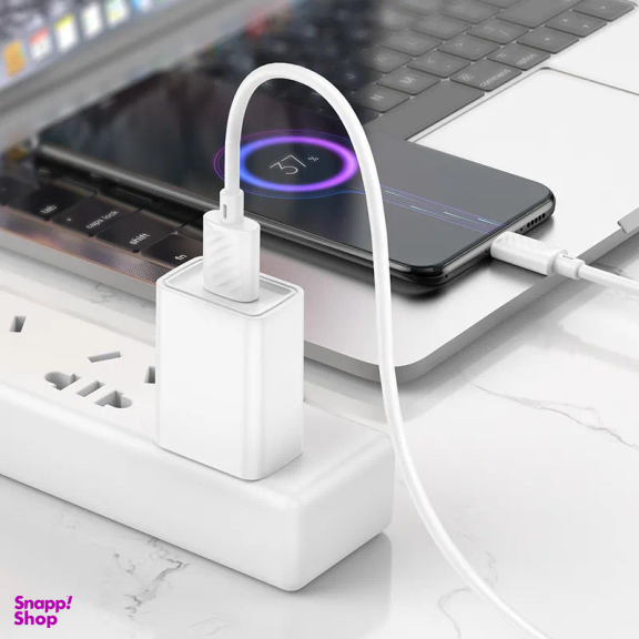 کابل شارژ 2.4 آمپر MicroUSB نکسا مدل L1 طول 1 متر