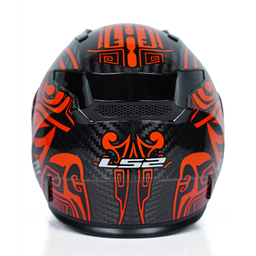 کلاه کاسکت ال اس تو مدل FF801 Scorpion Black Red به همراه کاور