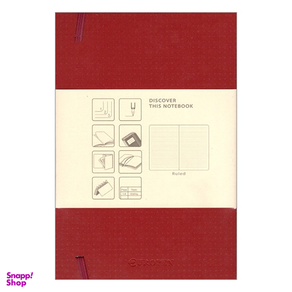 دفتر 110 برگ یوروپن مدل Hard Cover Notebook Medium