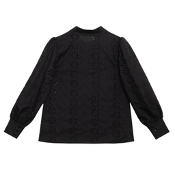 شومیز زنانه برنس مدل آرمینا رنگ مشکی