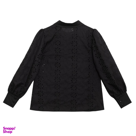 شومیز زنانه برنس مدل آرمینا رنگ مشکی