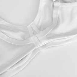 ست شورت و سوتین زنانه نوشه پوش مدل فنردار توری کد 90103 رنگ سفید