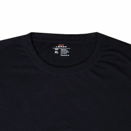 تیشرت مردانه لمور مدل بیسیک کد 012 رنگ مشکی