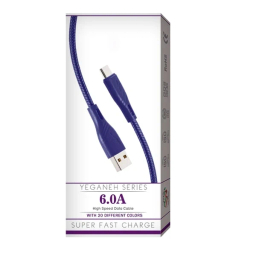 کابل تبدیل USB به Type-C شی کاریزما مدل یگانه طول 1.2 متر