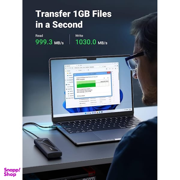 باکس حافظه SSD یوگرین M.2NVME مدل CM578 کد 15512 به همراه کابل