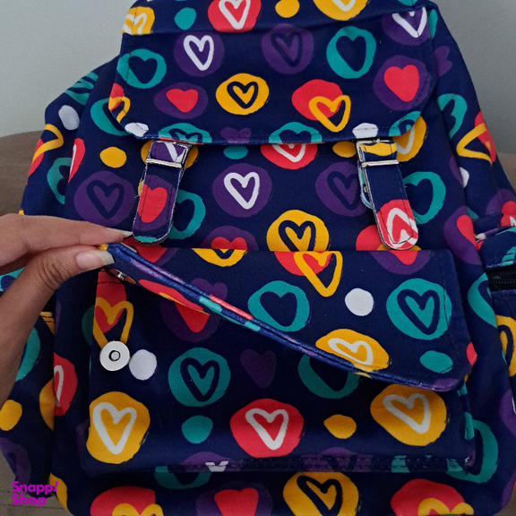 کوله پشتی زنانه بیسراک مدل لاو کد 09